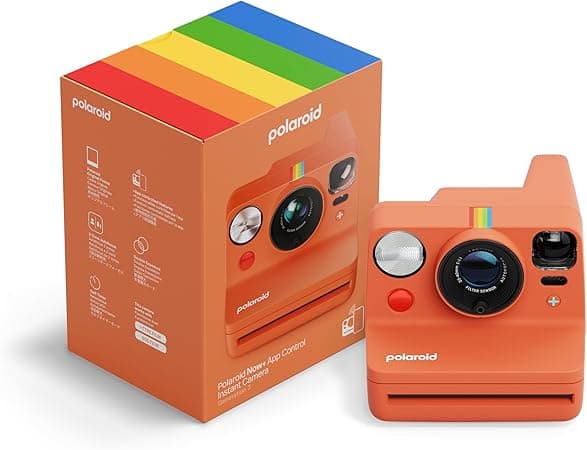 Polaroid Now+ 3ª generación I-Type cámara de película instantánea – Bluetooth co