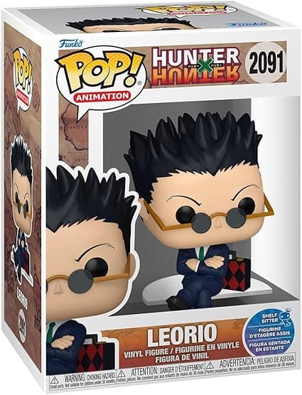 Funko Pop! Animation: Hunter X Hunter - Leorio (Sitting) - Collectable Vinyl Fig