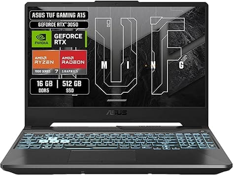 ASUS TUF Gaming A15 /AMD Ryzen 7 7445HS/ NVIDIA GeForce RTX 3050/ 16GB - 512 SSD
