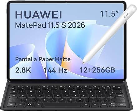 HUAWEI MatePad 11.5 S Tablet 12GB+256GB Pantalla PaperMatte 2.8 K 144 Hz, 8800 m