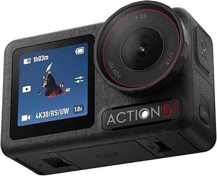 Pack Esencial dji Osmo Action 5 Pro, cámara Sumergible, Sensor 1/1.3", vídeo 4K/