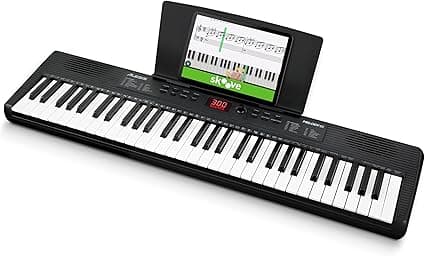 Alesis Melody 61 MK4 Teclado Piano Eléctrico para Principiantes con 61 Teclas, c