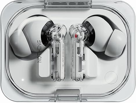 Nothing Ear(a) Auriculares inalámbricos,45dB con cancelación de Ruido 46mAh 42.5