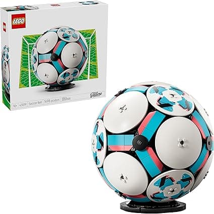LEGO Editions Balón de Futbol - Model Kit de Construcción para Niños y Niñas, Añ