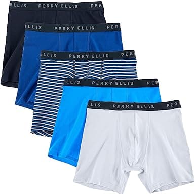 Perry Ellis Perry Ellis Calzoncillos Tipo bóxer elásticos de algodón para Hombre