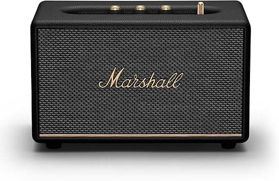 Marshall Acton III Bocina Inalámbrica Bluetooth - Negro