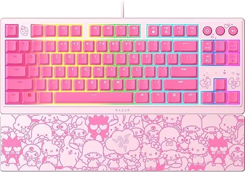 Razer Ornata V3 TKL Gaming Keyboard: Low-Profile Keys - Mecha-Membrane Switches