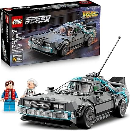 LEGO Speed Champions Máquina del Tiempo de Volver al Futuro – Auto de Juguete –