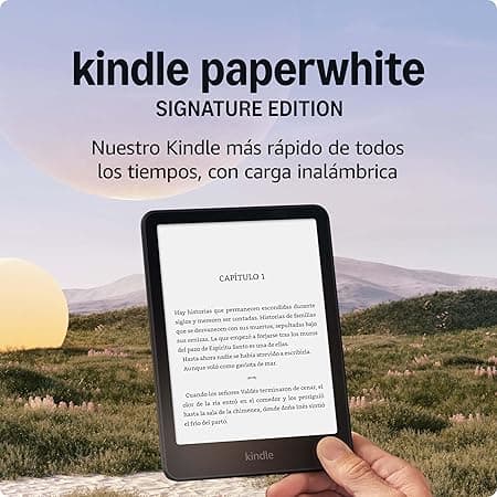 Amazon Kindle Paperwhite Signature Edition 32 GB (modelo más reciente) nuestro K