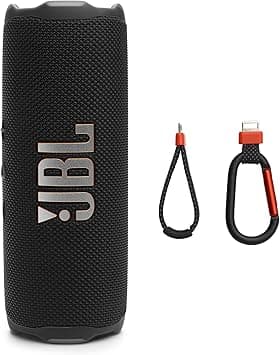 JBL Flip 7 Bocina Portátil Bluetooth, Batería Integrada, Resistente al Agua - Ne