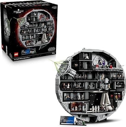 LEGO Star Wars Estrella de la Muerte Kit de Construcción, Set Coleccionable, Reg
