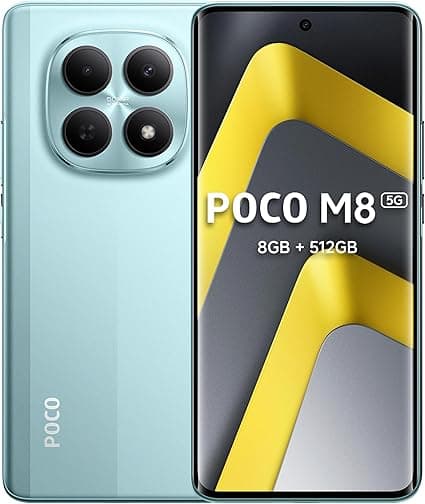 XIAOMI Poco M8 5G Green 8GB RAM 512GB ROM | Pantalla Flow AMOLED de 6.77" | Dise